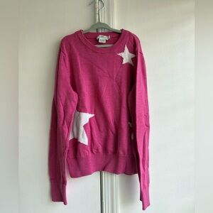 Girl's Vineyard Vines Pink Crew Neck Sweater